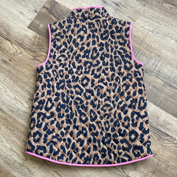 J Crew Crewcuts Cheetah Vest Size 14 - Picture 3 of 3